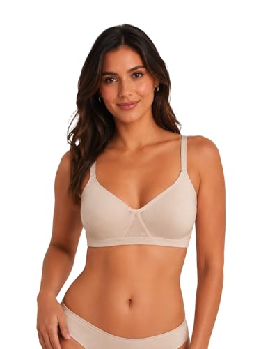 Image of Viola's Secret 6 Pack of Color Print T-Shirt Bras B Cup C Cup and D Cup
