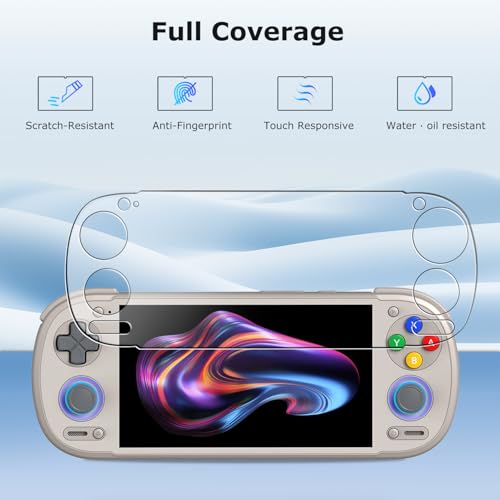 Finis les reflets et rayures : Lot de 3 films protection TPU 6H pour console retro - 2