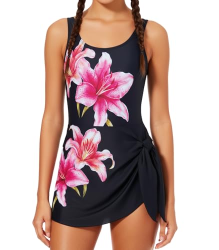 Cuddomper Girl Swimsuit Black One Piece Swim Only $26.99 at Amazon