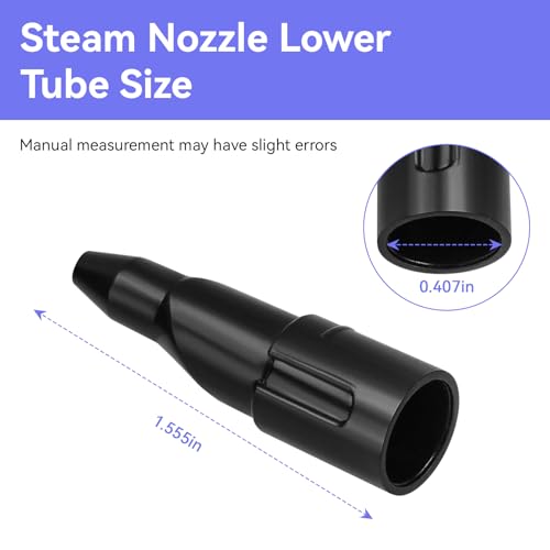 5332169300 Steam Nozzle Lower Tube for Delonghi Espresso Coffee Machines, Tube Replacement for Delonghi Models BCO410 BCO411 BCO420 BCO421 BCO430 BCO431 EC271 EC820 ECAM20 ECAM21 ECAM22 ECAM26 ECZ351
