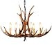 Produktbild Ausstellungshalle Dekoration Lampe Vintage Kerze Kronleuchter, Kreative Harz Kronleuchter Bekleidungsgeschäft Fotografie Shop Dekoration Kronleuchter 6 Köpfe E14, 73 * 45 CM Engineering Beleuchtung Le