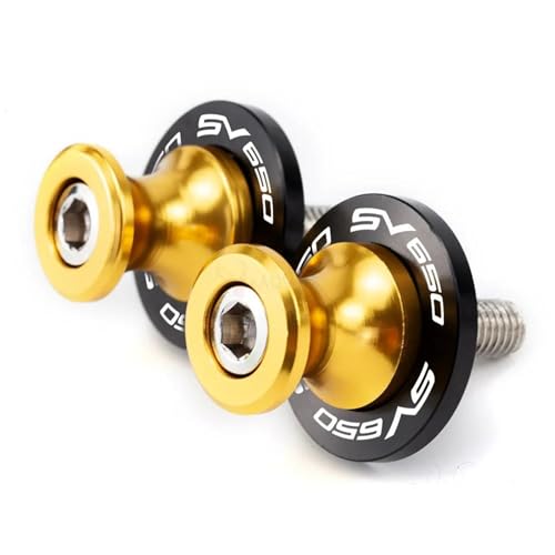 Soportes deslizadores M8 de basculante para Suzuki SV650S que facilitan el uso del caballete