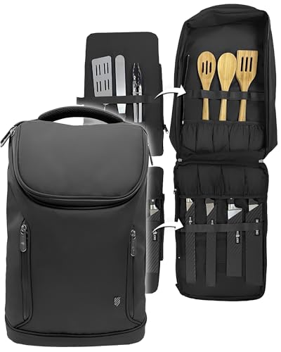 Chef Sac Knife Bag Backpack, Chef Knife Bag with...