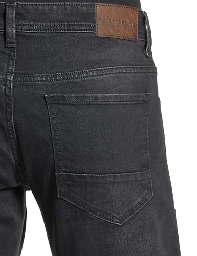 Image of Peter England Men's Regular Fit Denim Jeans for Daily Casual Wear