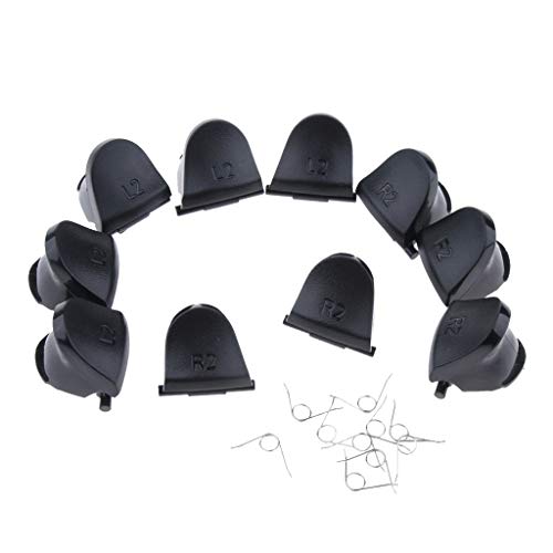 gazechimp 5 Pares De Botões De Molas De Gatilho L2 R2 Para Sony Playstation 4 Controlador Ps4