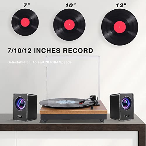 Platine Vinyle, Chinflly Tourne Disque Vinyle à Encodeur Numérique Portabl Bluetooth avec Haut-parleurs Stéréo Intégrés… - Les Beatles, Paul McCartney, John Lennon, RIngo Starr, George Harrison Platine Vinyle, Chinflly Tourne Disque Vinyle à Encodeur Numérique Portabl Bluetooth avec Haut-parleurs Stéréo Intégrés… – Image 3
