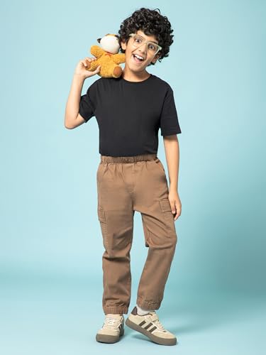 Image of Alan Jones Clothing Kids Stretch Fit low Rise Cargo Pant