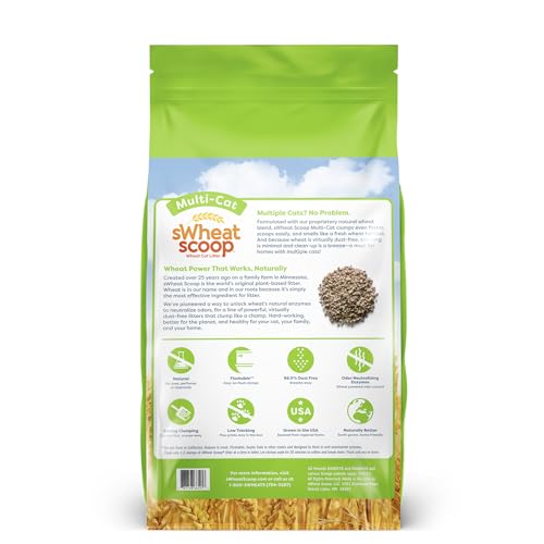 Swheat Scoop 877039 Natural Wheat Multi-Cat Litter thumb #1