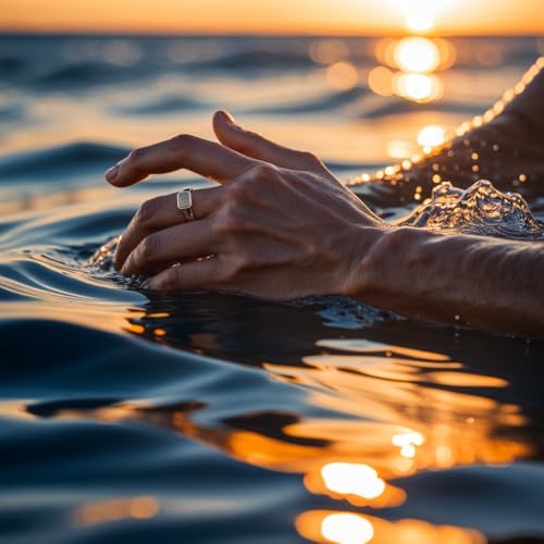 Forge & Foundry Men's Stainless Steel and Onyx Gemstone Signet Ring | The Gentleman's Ring |18K Gold Plated or Polished Stainless Steel4