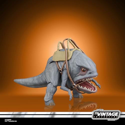 Star Wars The Vintage Collection, Pack de 2 Figurines Blurrg et Le Mandalorien à l'échelle 9,5 cm, Star Wars: The Mandalorian