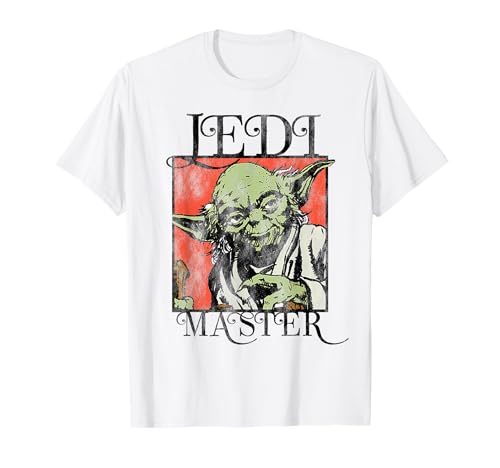 Idée cadeau geek avec ce t-shirt vintage Yoda Star Wars unique