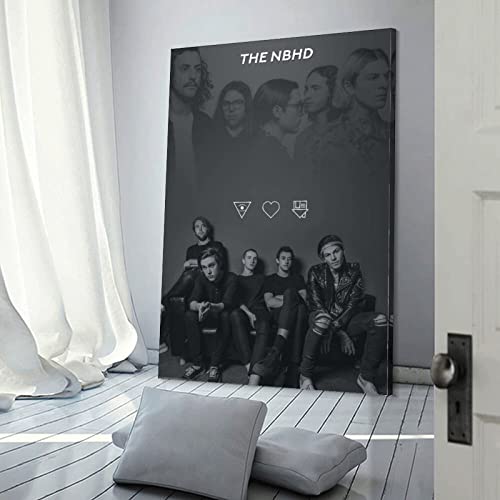Affiche The Neighbourhood Grey toile anti-reflet pour mur bureau - 3