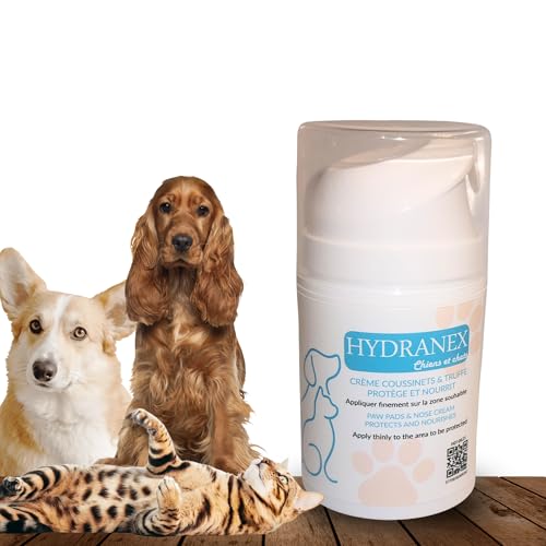 L.O. EQUILIBRIUM Hydranex Feuchtigkeitscreme für Pfoten und Trüffel auf Basis natürlicher Inhaltsstoffe, für Hunde und Katzen