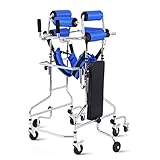 Oceanindw 120kg/260lbs Rollator Walker with 8 Round Wheels,Support Walking Frame with Height Width...