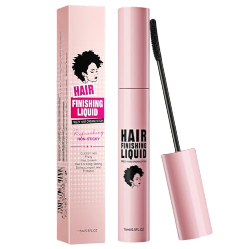 Hair Finishing Stick & Hair Mascara, Hairs Stick For Flyaways, Hairs Wax Stick Womens, Fly Away Tamer & Styling Gel, Smooth Frizzy Hairs, Moisturizing And Non-Greasy. Quickly For Perfect Styles