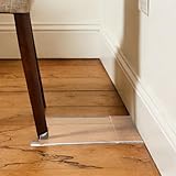 2pz Ferma Divano Trasparente, Distanziatori Parete Regolabili per Mobili Anti-Scorrimento Ferma Letto Acrilico Rinforzato con Intervallo Sicurezza Antincendio per Protezione Termosifone Presa