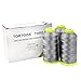 Tortoise 3 Cones Heavy Duty Thread of 2000 Yards Each Spool UV Resistant High Strength Thread # 69 T70 Size 210D/3 for Upholstery,Leather,Purses,Outdoor,Beading,Canvas Color Black