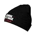 Momma Ain't Raise No Bitch Knit Hats Beanie Hat for Men Women Fashion Warm Winter Ski Cap Black