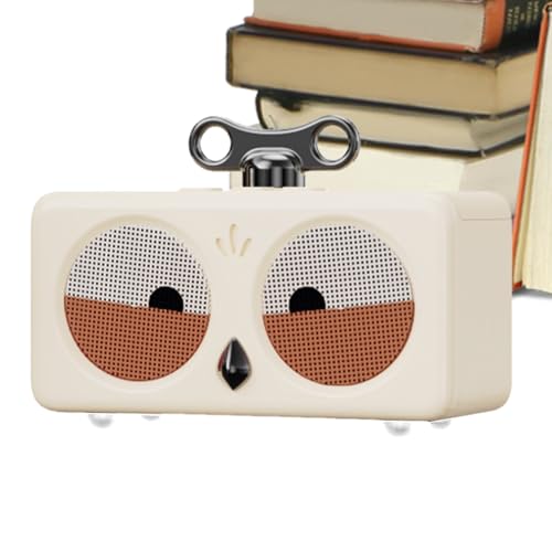 Haut-parleur portable sans fil chouette avec son haute définition et radio FM intégrée