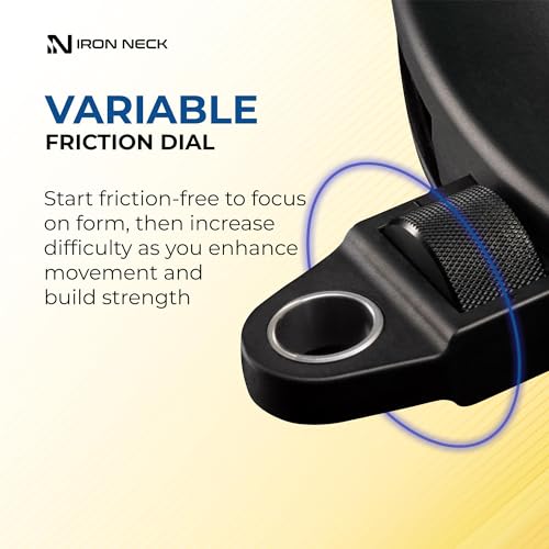 Image of Iron Neck 3.0 Pro, Rehab and Strengthening Kit Bundle, 360 Neck Trainer with Multiple Progressive Resistance Bands for Rehab, Pain Relief, Posture Correction and Muscle Building