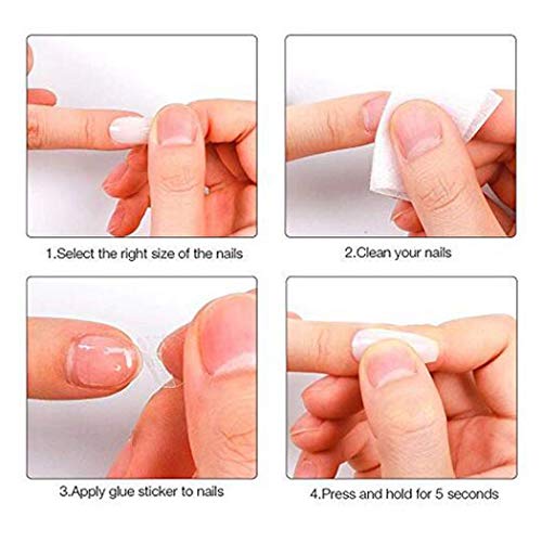 Evazen 24Pcs False Nails Pink Marble False Nails with Pearl Bling Glitter Glossy Short Square Nails Full Cover Salon Nails Art Tips for Women