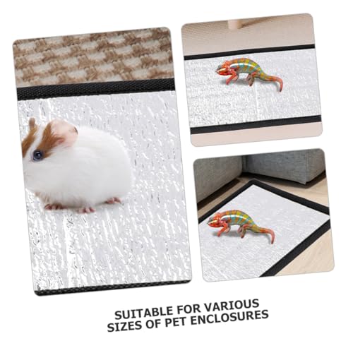 Alfombrilla térmica reflectiva para reptiles Kisangel miniatura 7