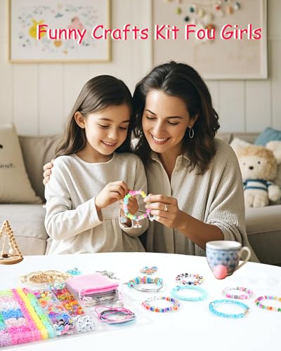 Bracelet Making Kit 3400 Pcs Beads for Charm Friendship Jewelry Making Supplies Unicorn Mermaid Art Crafts Birthday Christmas Gifts for Girls Ages... - Image 3