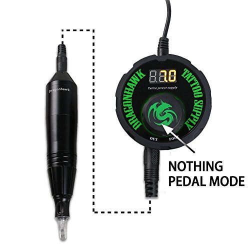 Dragonhawk Airfoil Tattoo Power Supply For Tattoo Machine Tattoo Artists P087 #TOP5