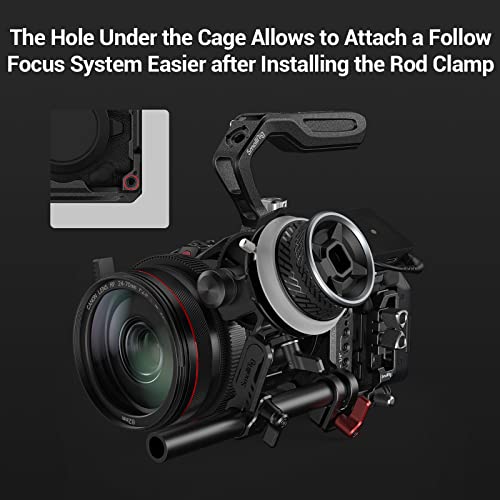 Image of SmallRig inchBlack Mamba inch Camera Cage for Canon EOS R5 C 3890