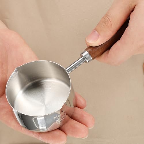 Olla pequeña para aceite OFIGAM en acero inoxidable 304 con mango aislante para cocina 6
