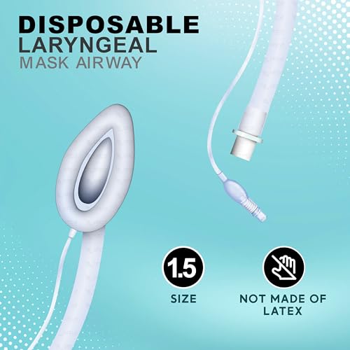 Image of OTICA Sterile Laryngeal Mask Airway - Disposable LMA | PVC material | Size-1.5 No.