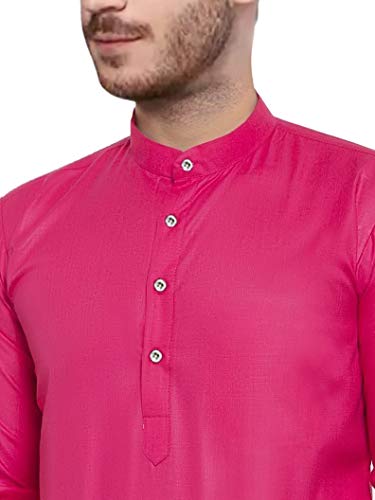 Image of trustous Mens straigth Solid Kurta Pyjama Set Combo in 100% Cotton with 16 Colour Option and Size are XS to 3XL for (Birthday,Wedding, Ceremony, Casual, Engagement)