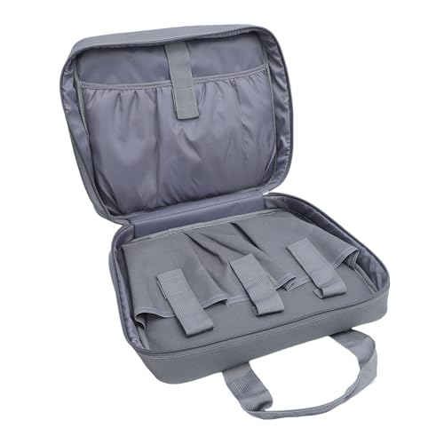 Topiky Bolsa de Transporte de Viaje para Mini Antena Parabólica, Bolsa de Almacenamiento para Adaptador de Tubo de Enrutador de Cable, Portátil de Tela Oxford Resistente Al Agua con Correa