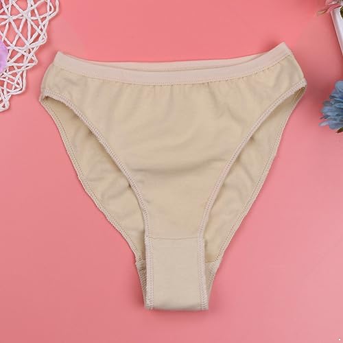 Kids Girls Seamless Ballet Dance Briefs Shorts Gymnastics Underwear High Cut Knickers Panties3