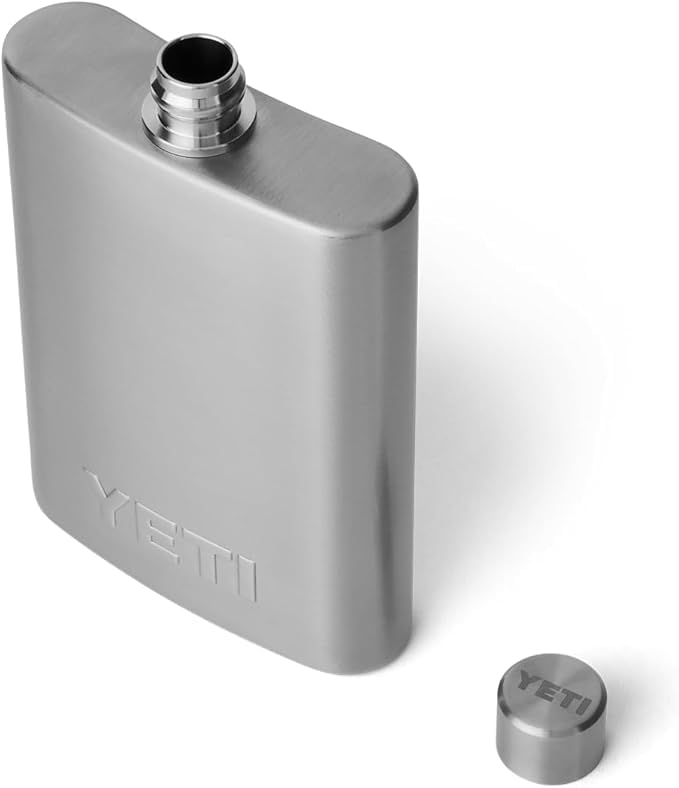 YETI Rambler Flasque en acier inoxydable pour camping et soirées outdoor