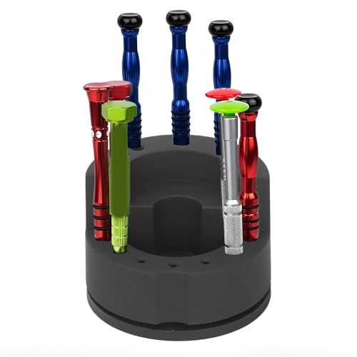 Support de tournevis rotatif à 360 degrés - Étagère de rangement pour établi net - 2