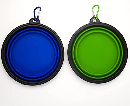 BoBostarky Ciotola Pieghevole per Cane, [2 Pezzi]