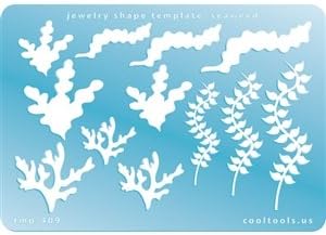 Cool Tools - Jewelry Shape Template - Seaweed