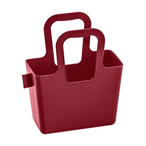 Preisvergleich Produktbild TASCHELINI - Tasche, Modeschmuck, Stifte oder Schminkutensilien alles findet hier seinen Platz rot