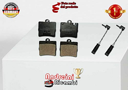 Kit 4 pastiglie freno posteriori+sens c s203 c240