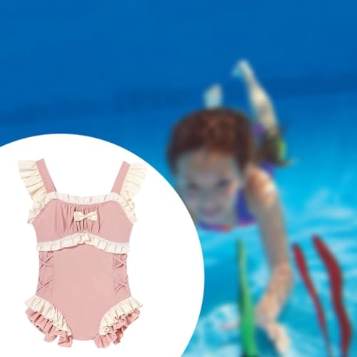 Girls Swimsuit Soft Summer Water Parks Breathable Swim Dress2