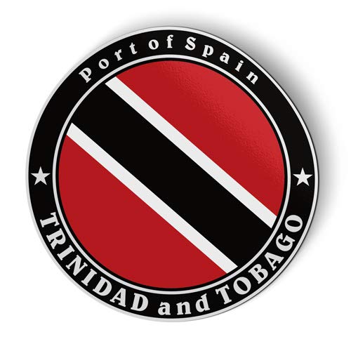 Imán flexible para auto bandera Trinidad y Tobago 5" miniatura 1
