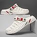 Vtiao Men's fashion garden clogs, arch support, woven look design, EVA material, lightweight, durable, non-slip, beach shoes, gardening shoes, indoor and outdoor sandals.