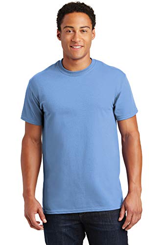 T-shirt en jersey Gildan homme col épais bleu caroline taille L