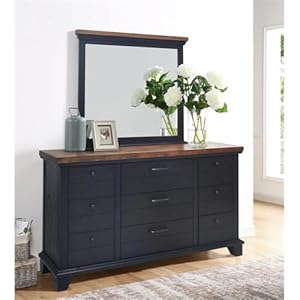 Steve silver bear creek chocolate and honey brown king 5 piece bedroom set  urban country home decor