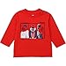 Timberland - Camiseta T05J53/997 - Camiseta ROJA Manga Larga BEBÉ NIÑO (18 Meses)