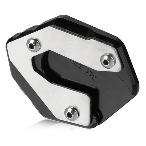 Plaque élargisseur béquille latérale Tracer 900 GT XSR900 rouge