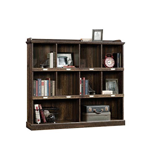 Sauder Barrister Lane 10 Shelves Bookcase, Iron Oak Finish #TOP1