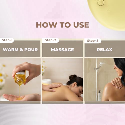 Image of Rubz Unscented Massage Oil - 60ml | Fragrance-Free Body Oil for Sensitive Skin | Lightweight, Gentle Full Body Massage Oil for Men & Women | Travel-Friendly Pack
