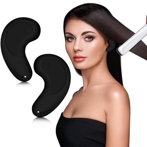 Cache-oreilles réutilisables en silicone teinture cheveux et séchoir salon